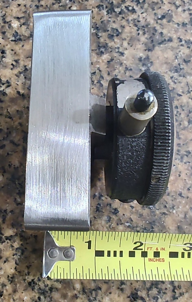 🗽FEDERAL C1K DROP INDICATOR MOUNTED TO TOOLMAKER BUILT HARDENED 3" X 3" BASE