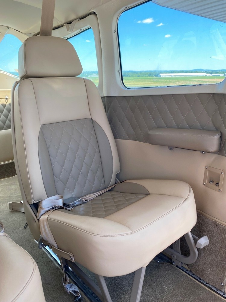 Cessna 177 Cardinal complete custom leather interior