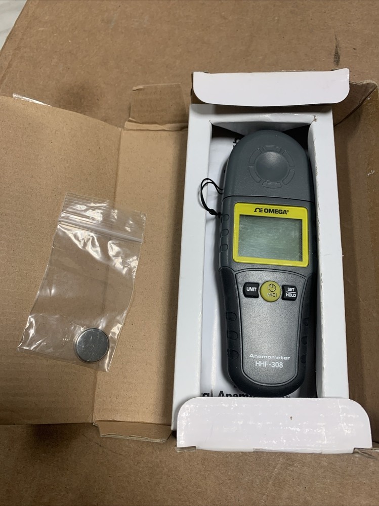 Omega Handheld Anemometer with Wind Chill Function HHF-308
