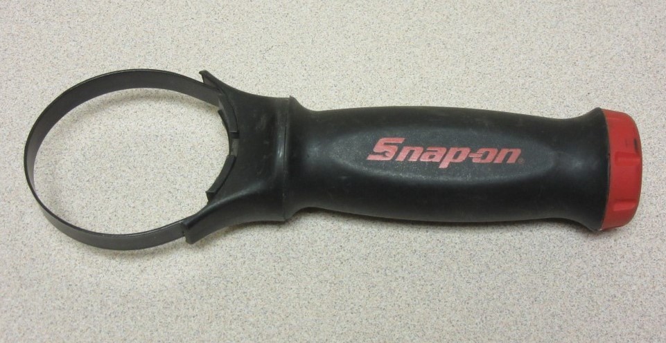 Snap-On Drill or Hammer Handle Red/Black Adjustable