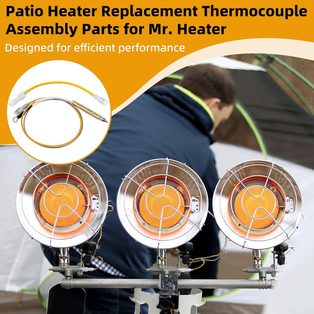 F237349 Heater Thermocouple Assembly Compatible with Mr. Heater Tank Top Propan