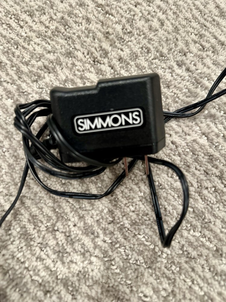 Simmons Titan 50 Electronic Drum Set Module, Power Adapter, Cables