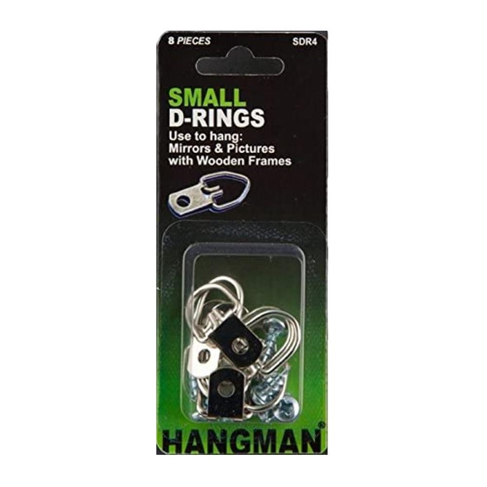 Hangman Picture Frame D Rings 4 Pack