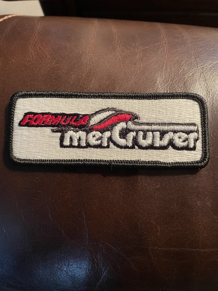 FORMULA MerCruiser Patch - 4” X 1-1/2” - NEW