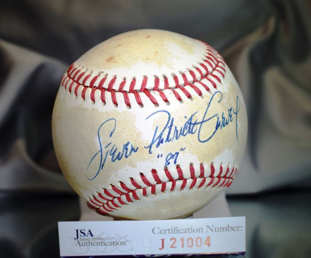 Steven Patrick Garvey Jsa Certed National League Autograph Baseball Authentic Si