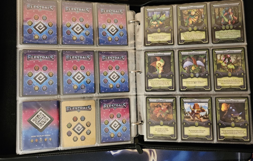 Elestrals - Kickstarter Master Set | Includes Binder, Promos & SD Exclusives