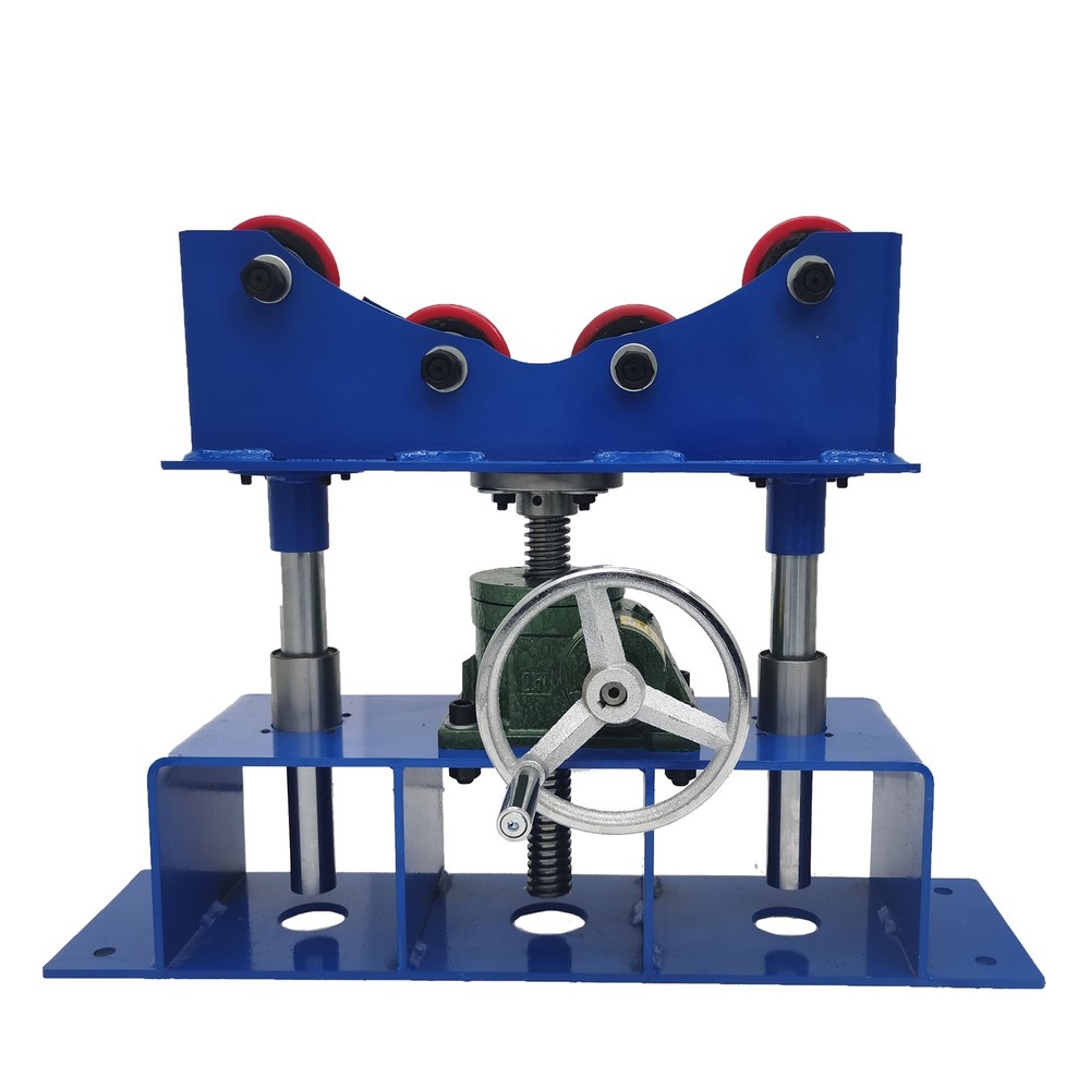 Manual Welding Roller Bracket Load 500KG Welding Turning Roller Support Frame
