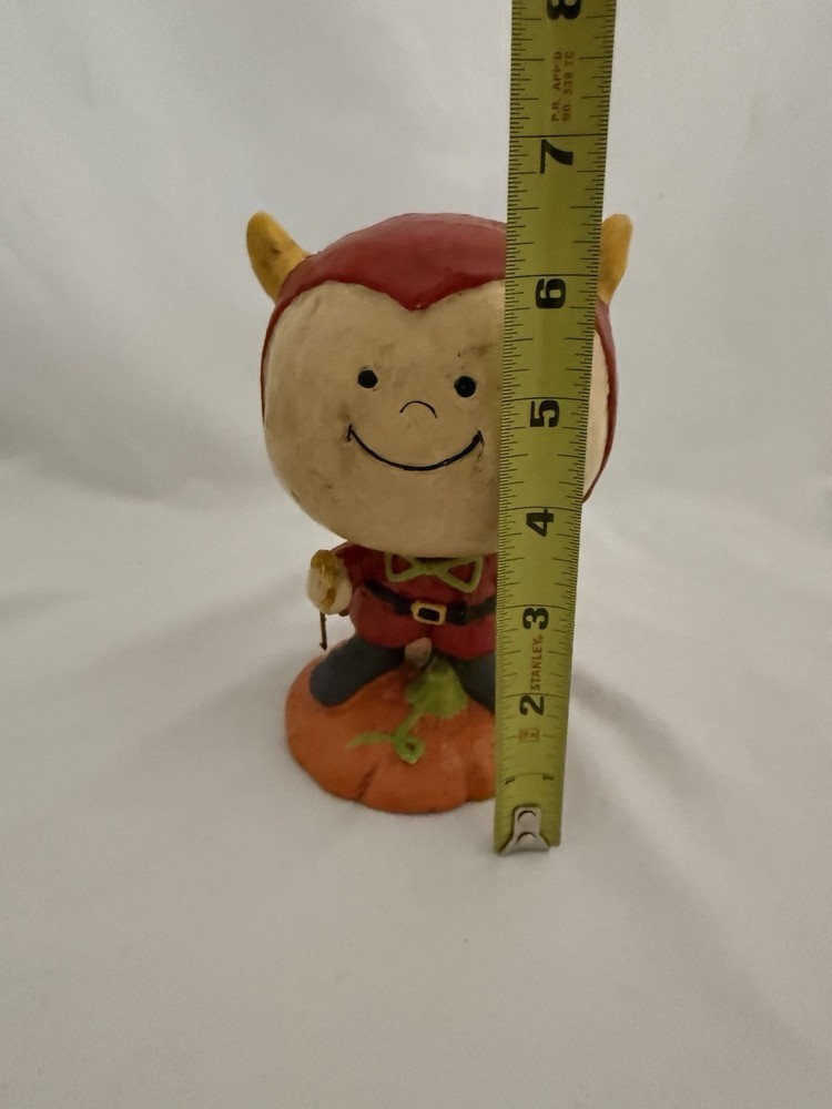 Bobblehead Cute Little Devil Halloween Used Condition