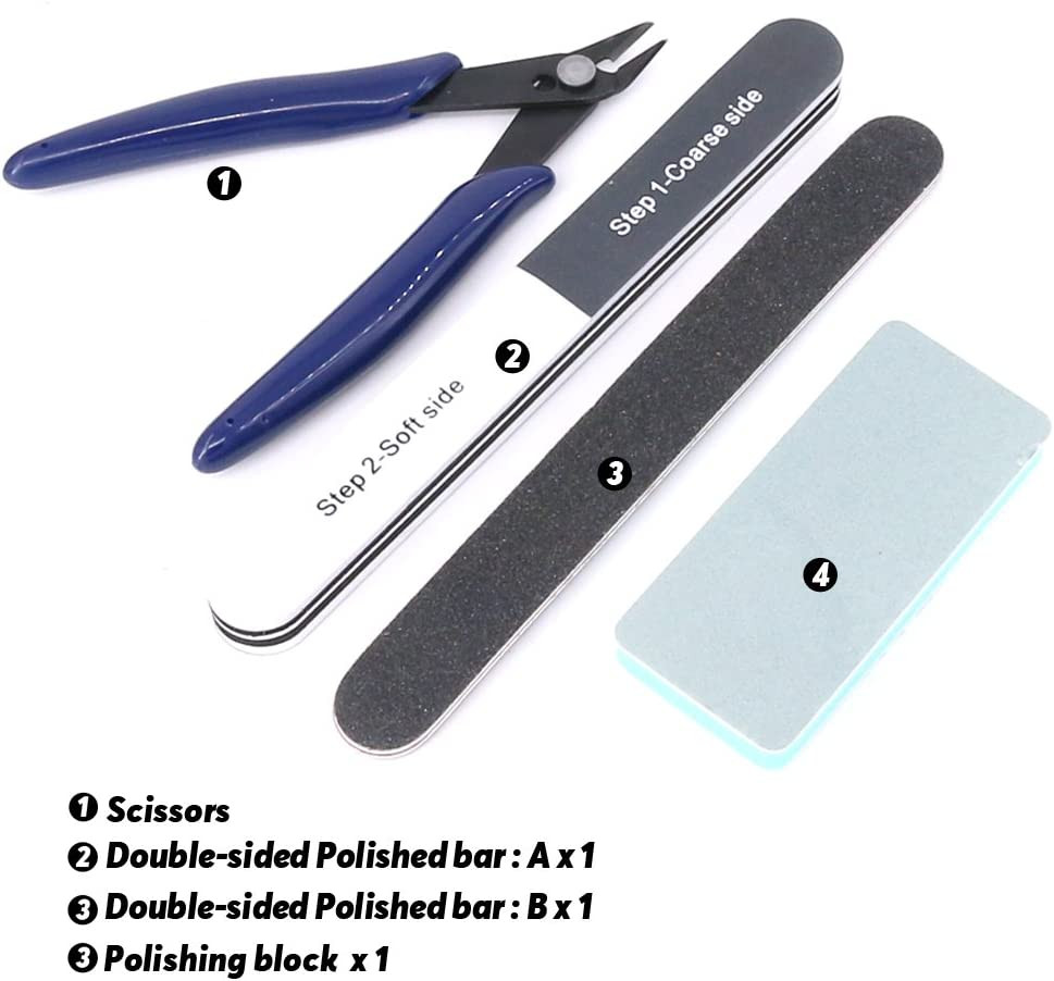 21Pcs Modeler Basic Tools Craft Set Hobby Building Tools Kit for Gundam Car Mode