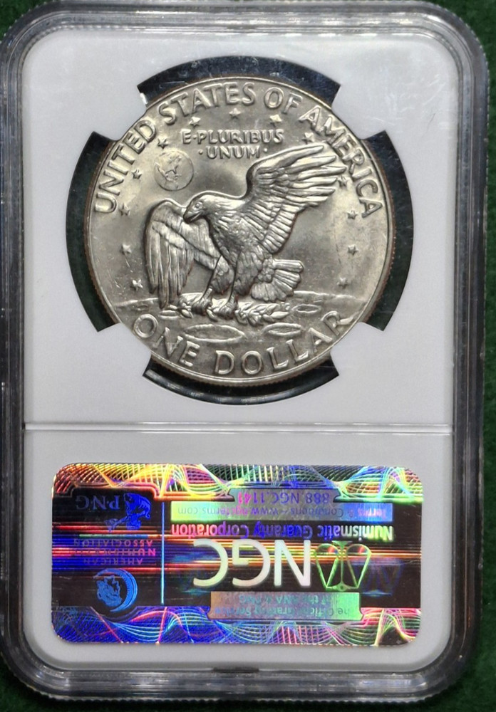 1977 D Ike Dollar NGC MS65 BIG SKY HOARD