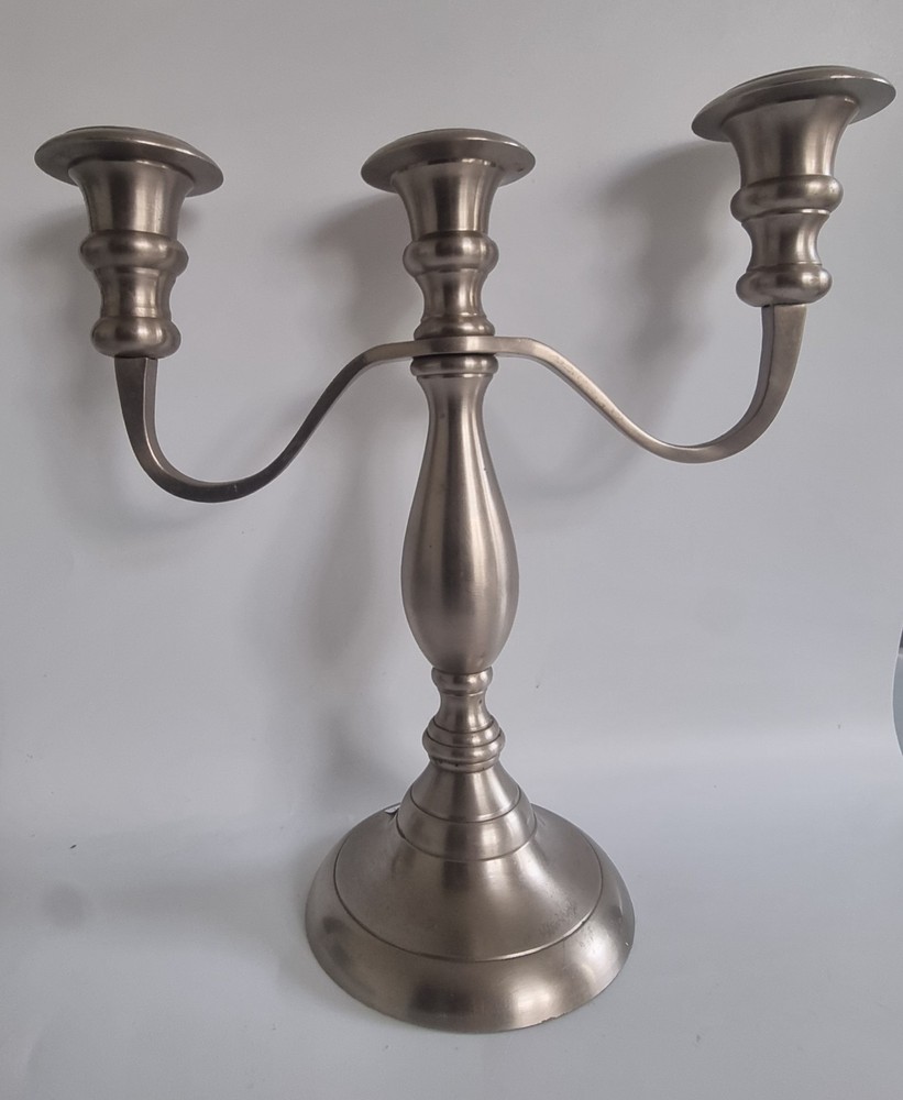 Heavy Plated Candelabra .