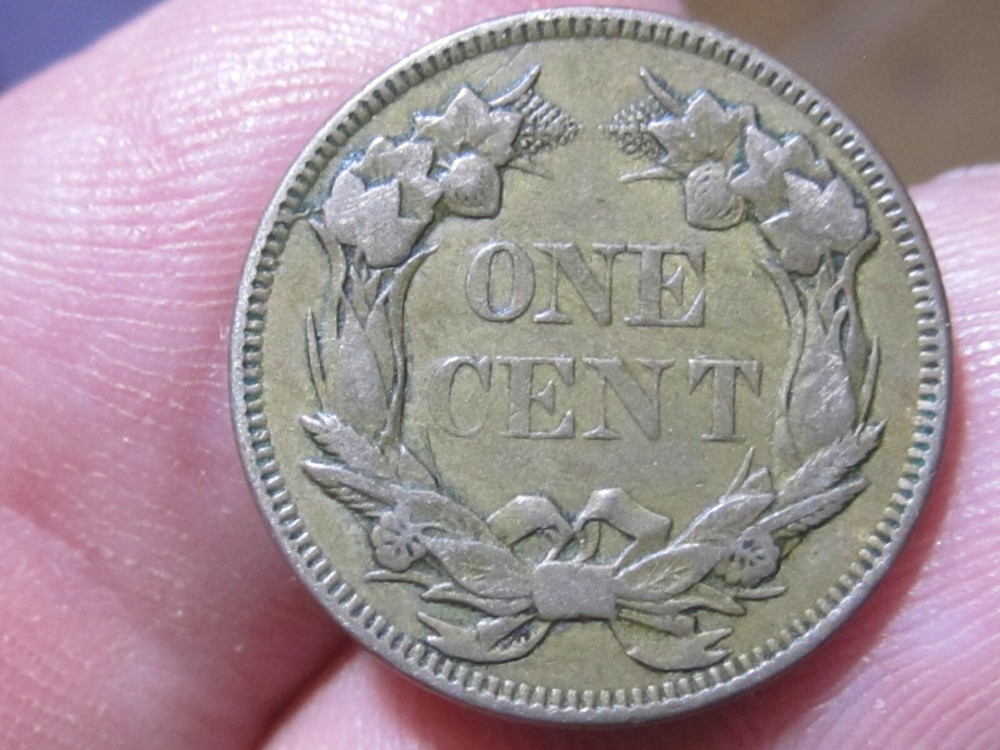 1858 Flying Eagle Cent (LL), Extra Fine+ Condition, Lot# IC-06