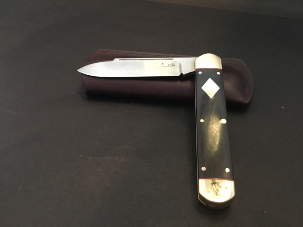 Custom K'Roo Willem O'Kelly Upscale Slipjoint Folder Folding Knife