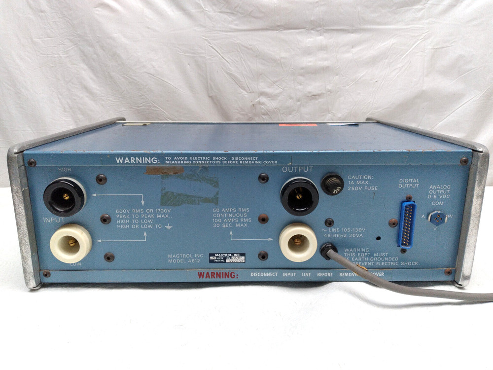 MAGTROL 4612 Digital Power Analyzer - USED