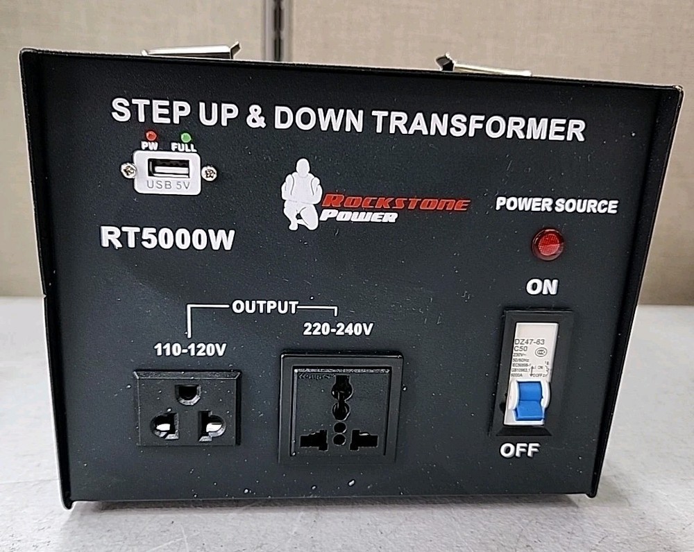 NEW Rockstone Power 5000W Step up/Down Voltage Converter