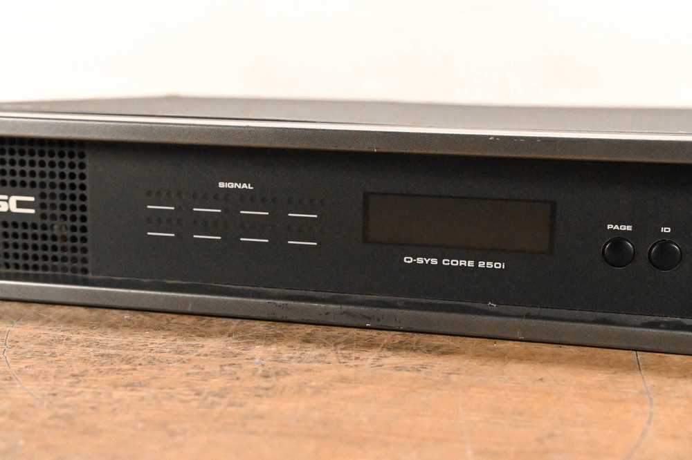 QSC Q-SYS Core 250i Integrated System Processor CG01H55