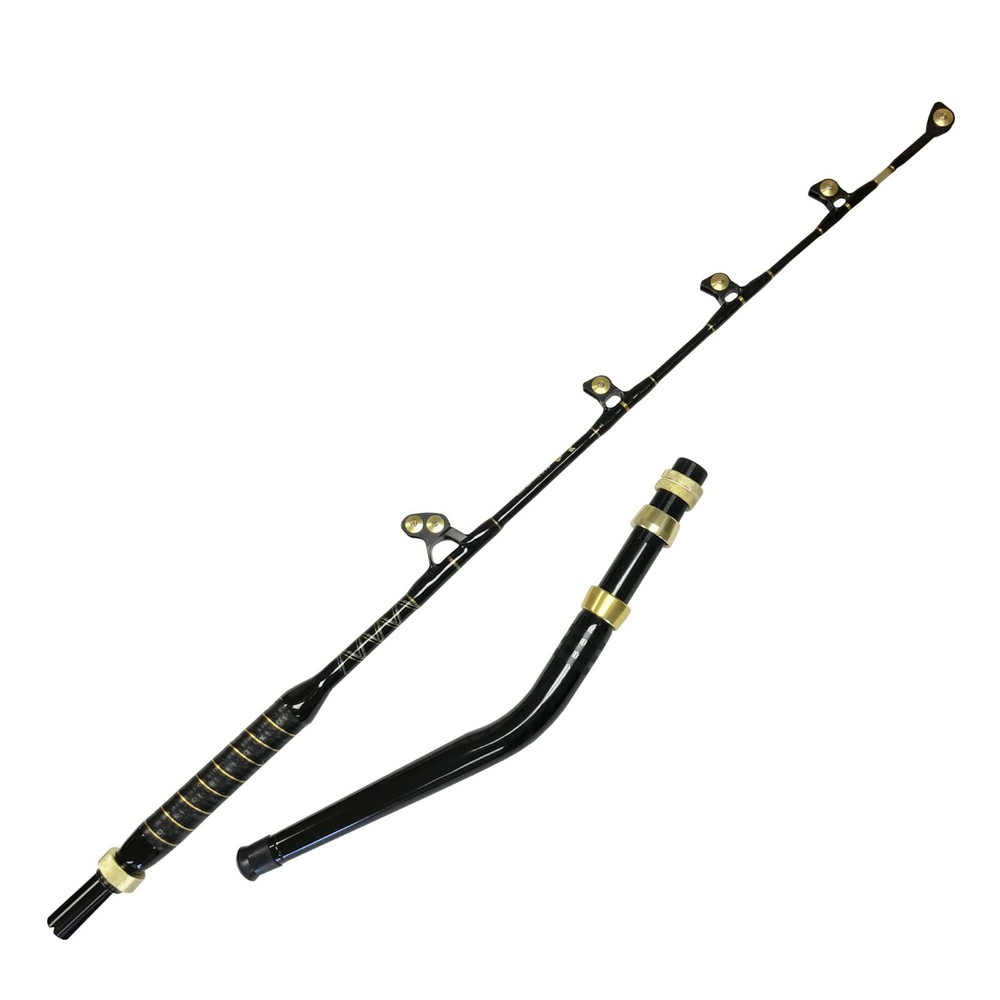 EatMyTackle Bent Butt Trolling Rod - Roller Guides, Tournament Edition