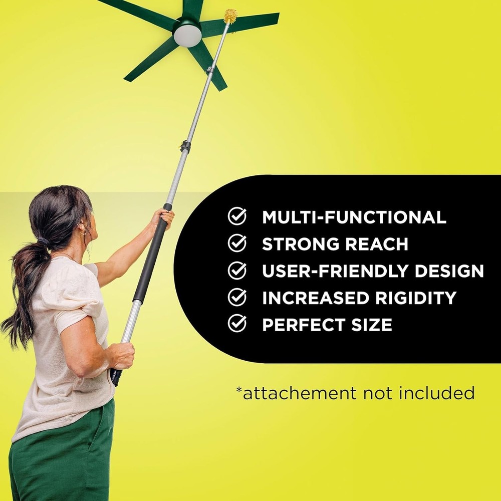 Ultimate Telescoping Extension Pole | 6-24 ft Reach for Safe and Versatile Tasks