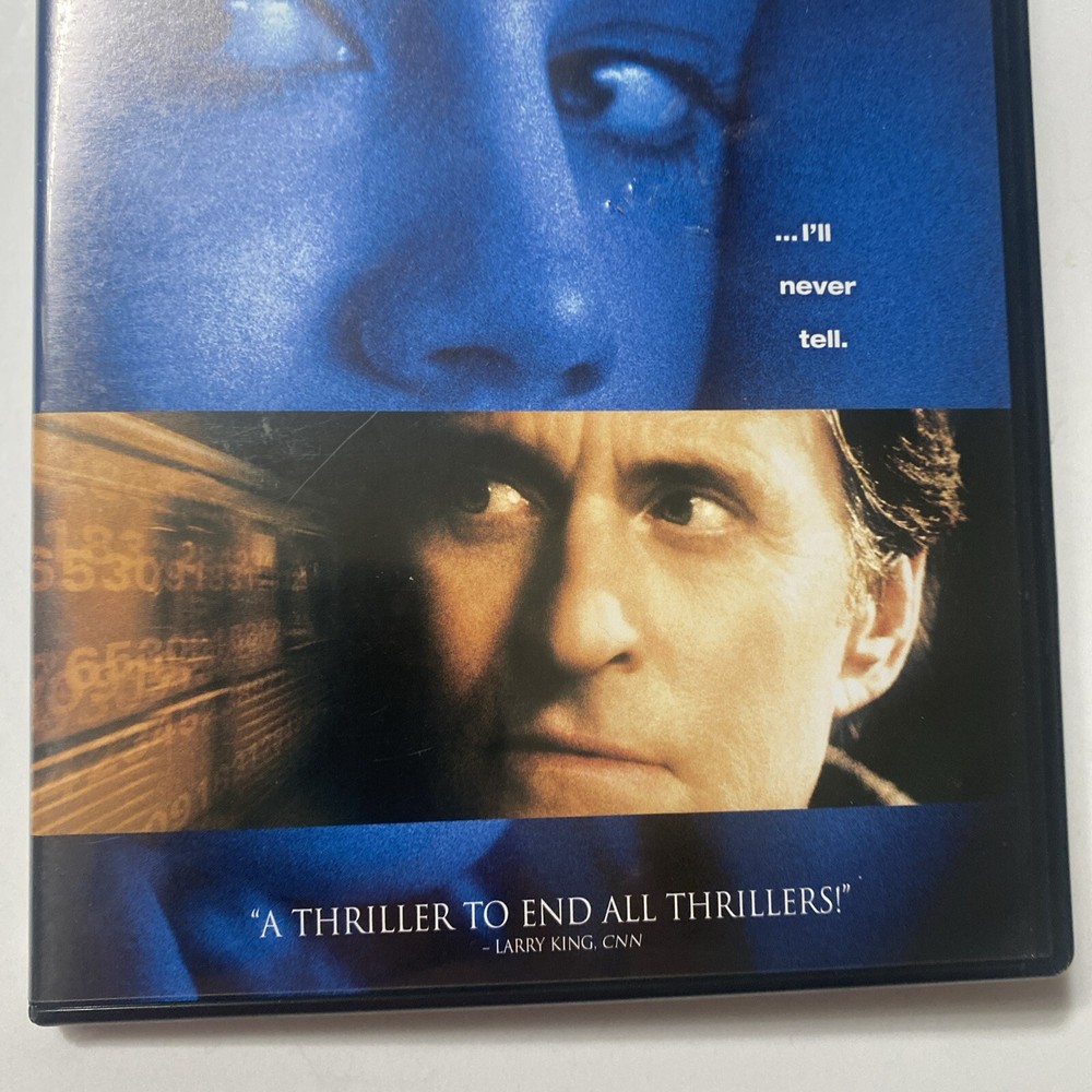 2001 Don't Say a Word Michael Douglas DVD