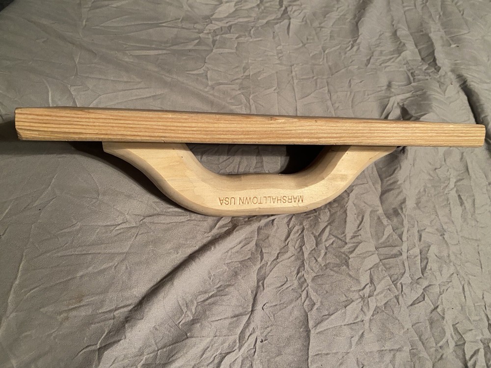 2 - Marshalltown 44 Wood Float, Square End (12” x 5”)