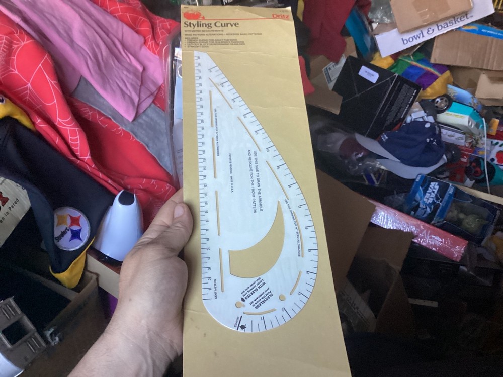 Dritz Curve Styling Design Ruler - 4 in 1 Altering Patterns Garment Sewiing Tool