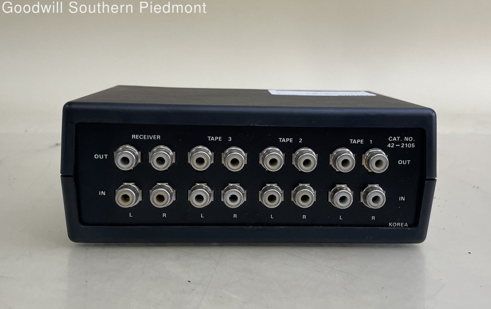 Realistic 42-2105 Tape Control Center - Tested