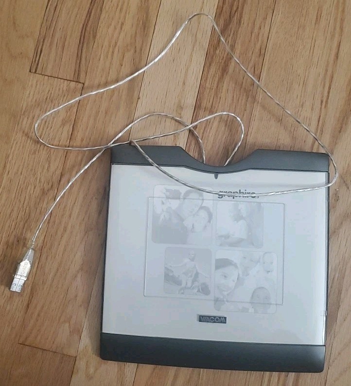 Wacom Small Digital Drawing Graphics Tablet Model CTE-430 NO PEN