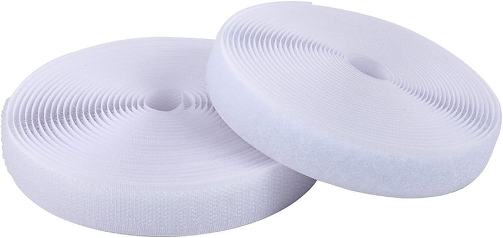3/4 Inch Sew On Hook & Loop Strips - Reliable Fasteners for DIY Projects