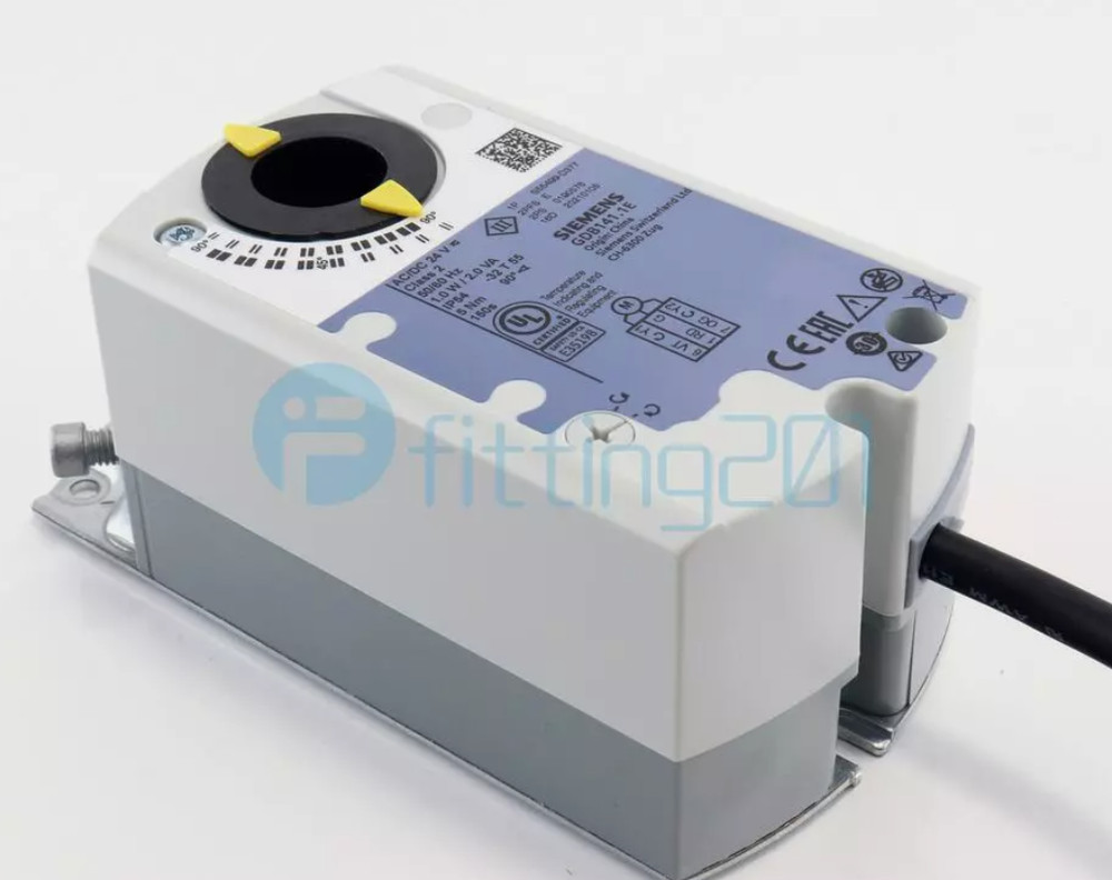 Siemens GDB141.1E electric switch regulating damper actuator.