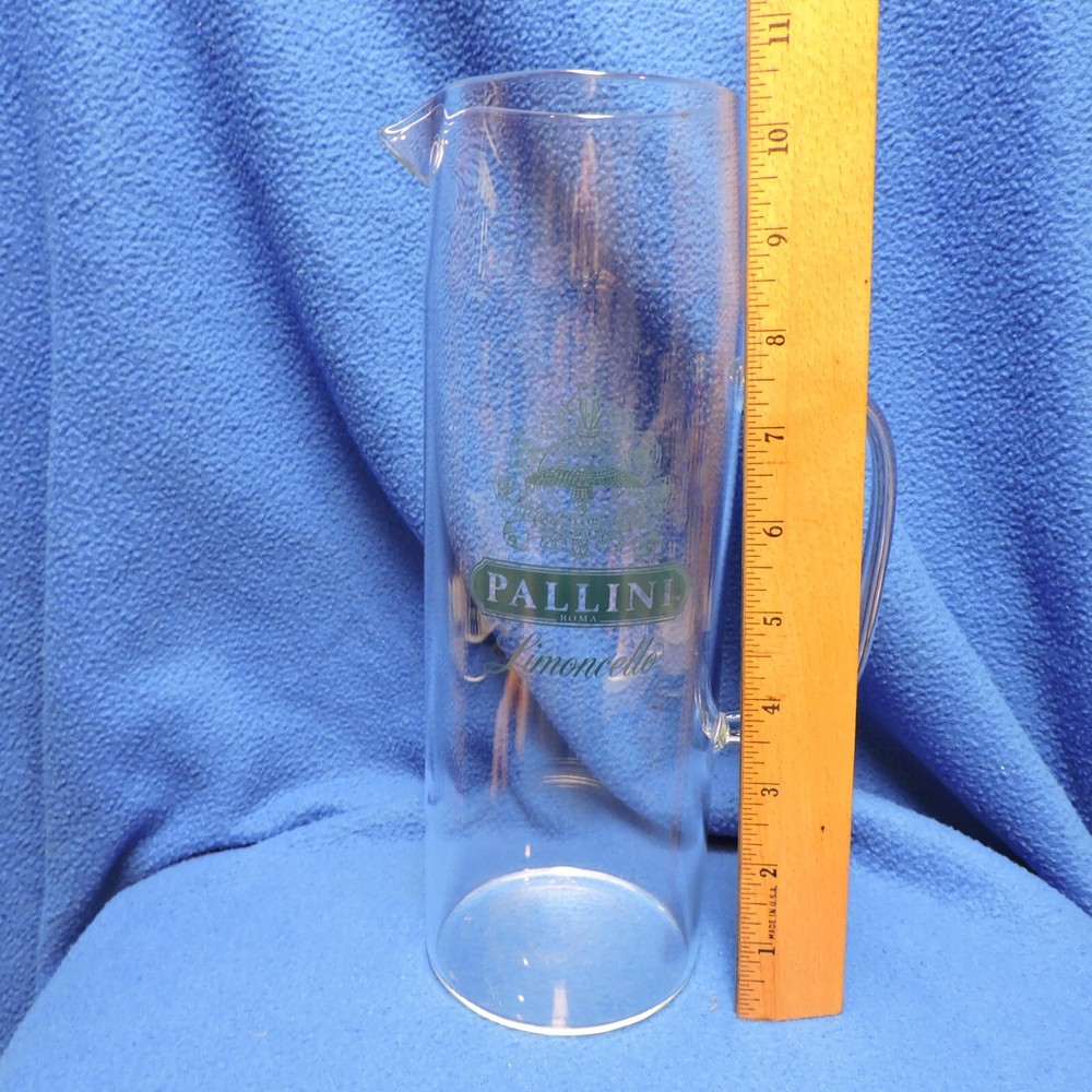 Pallini Limoncello Glass Serving Pitcher