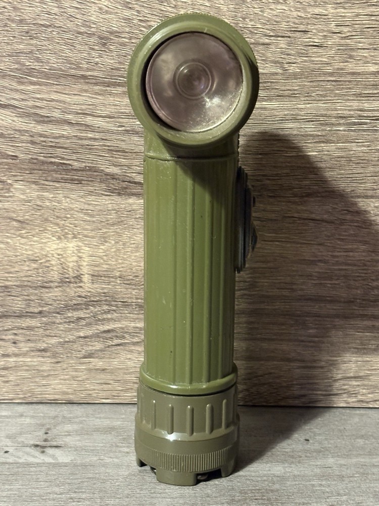US Military Fulton MX-991/U Angle Head Flashlight Untested