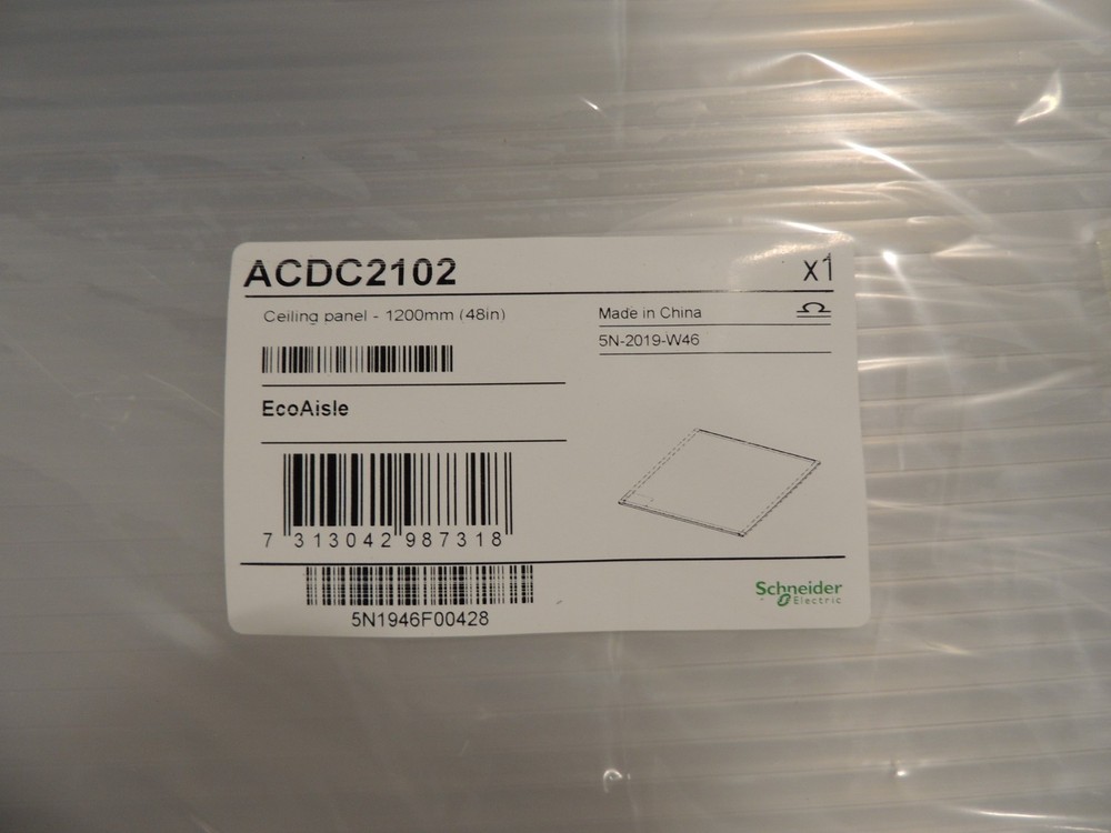 New APC NetShelter Containment Ceiling Panel 1200mm 48" ACDC2102