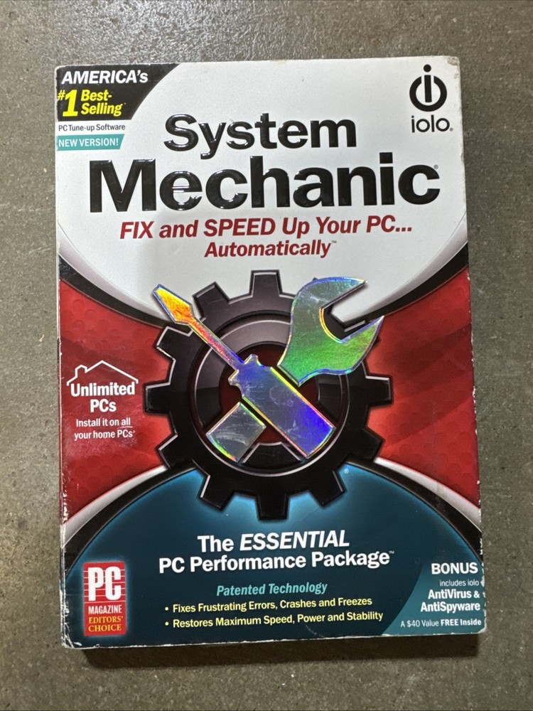 iolo system mechanic New Open Box. Old System (Read)