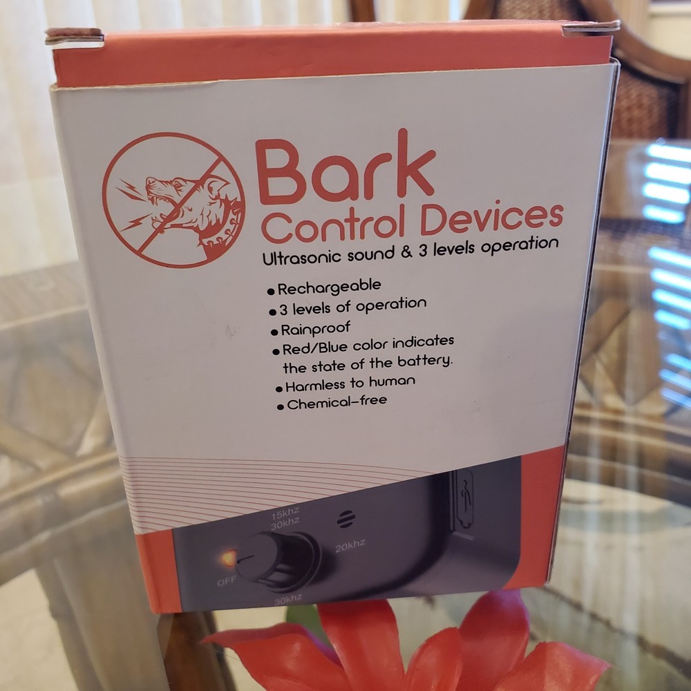 Bark control Devices Deter nuisance barking