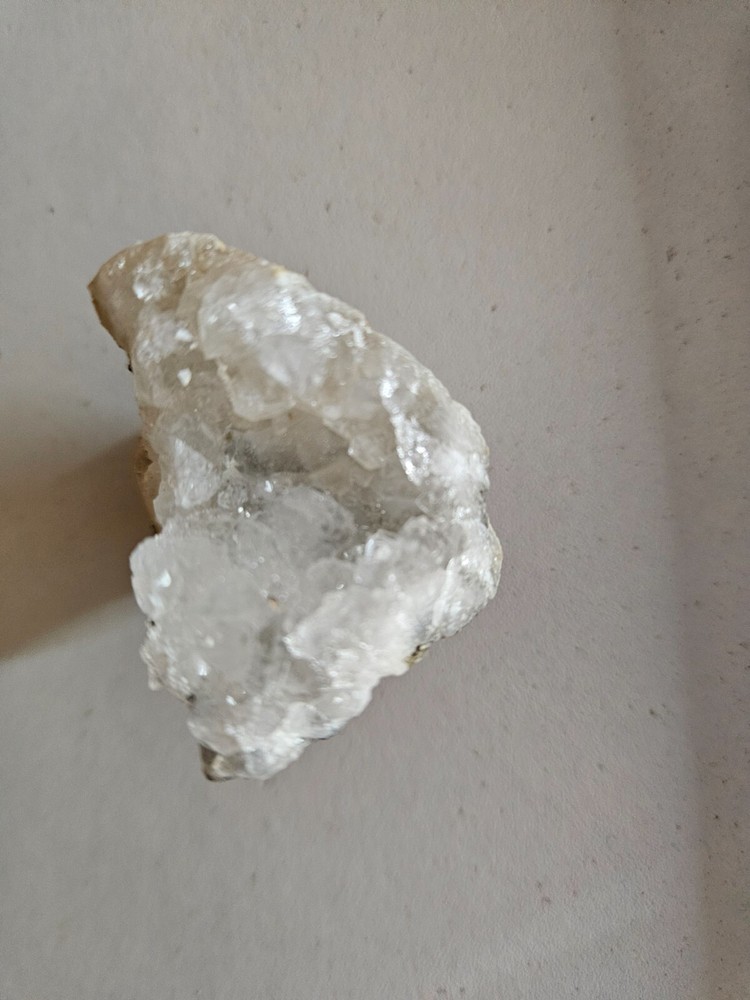 Handcrafted Natural Clear Crystal Cluster Magnet