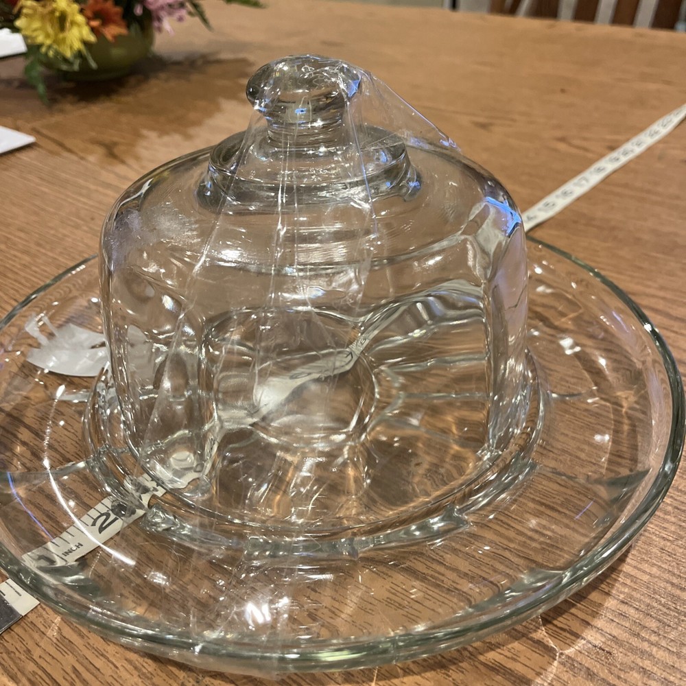 Cheese Plate Cloche Dome Dessert Display
