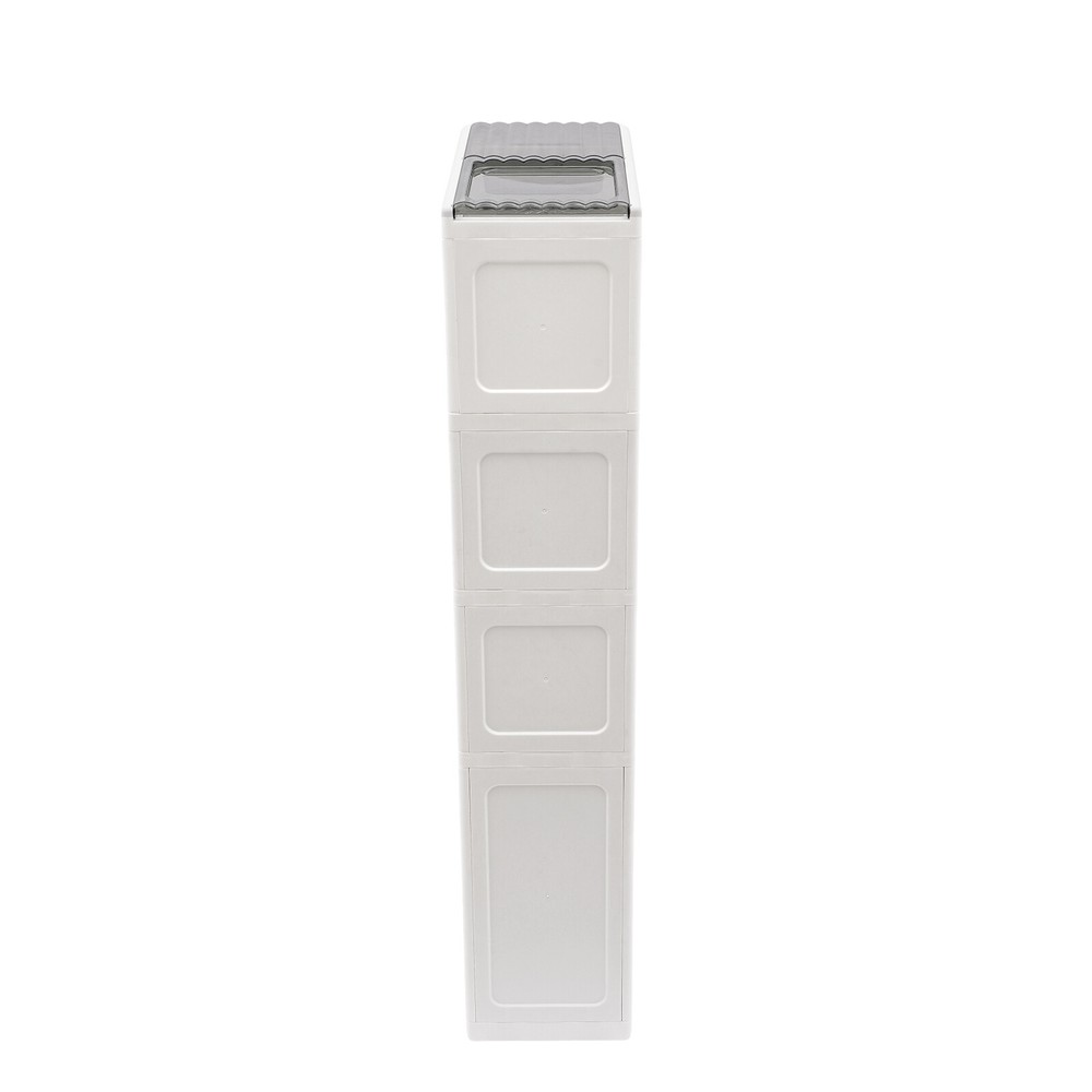 Stylish Bathroom Floor Cabinet with Large Capacity & Space-Saving Design