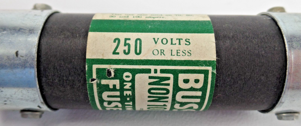 Buss NON 100 Amp One Time Fuse