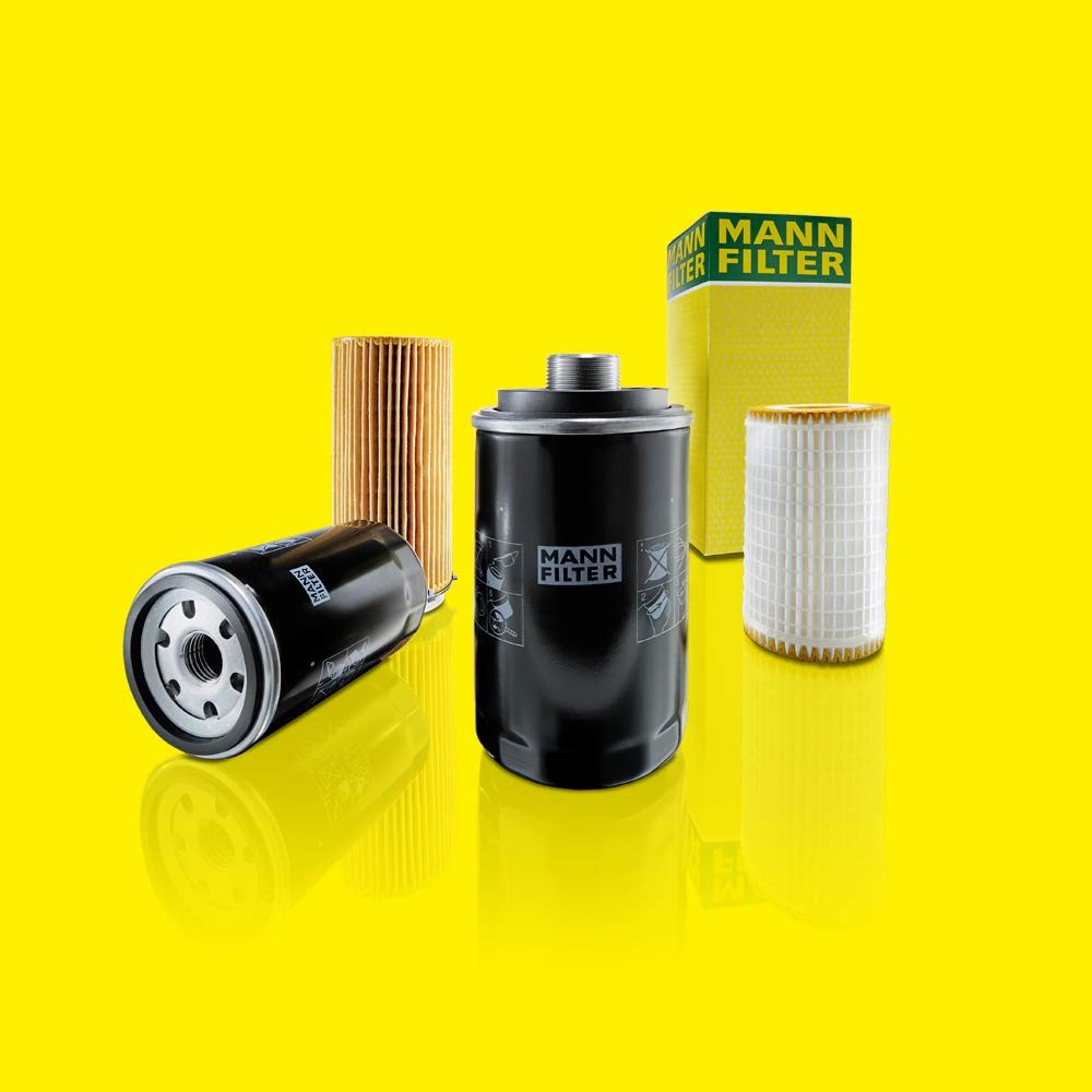 Mann Filter W 712/95 Spin-On Oil Replacement Compatible Silver Gray