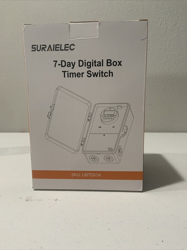 7 Day Digital Box Timer Switch