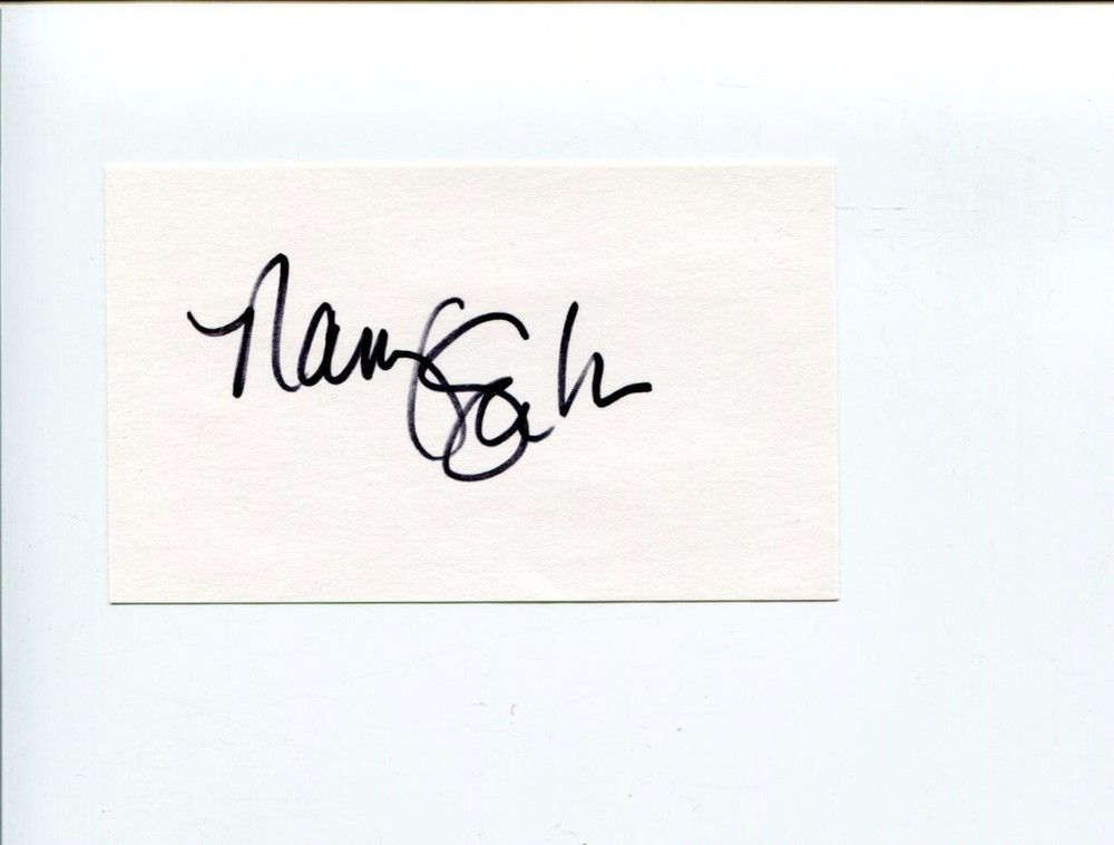 Nancy Scranton LPGA Golf Solheim Cup Signed Autograph