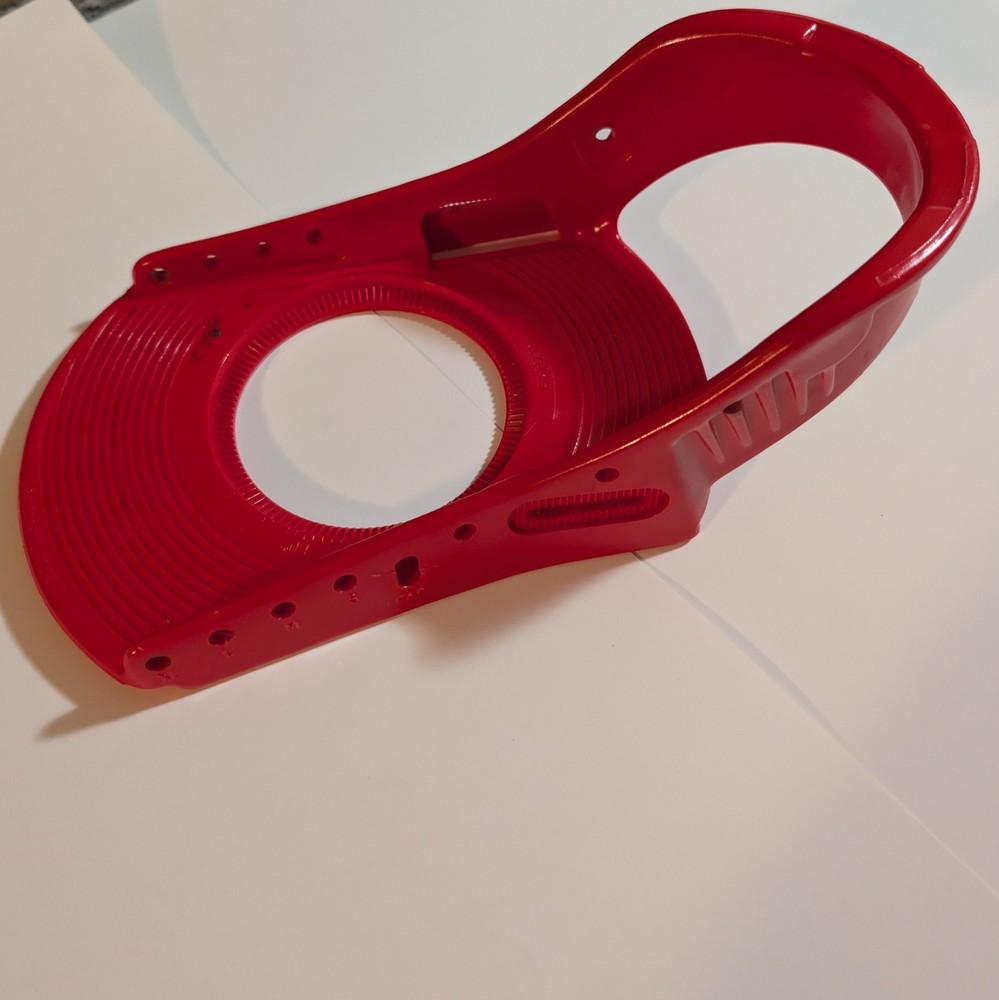 Burton Freestyle Custom Binding Left Baseplate Size Large Red