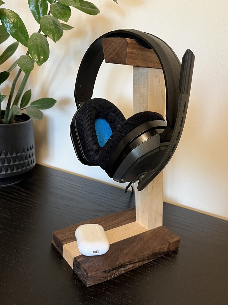 Headset | Headphone Stand Handmade - Computer Desk Organization