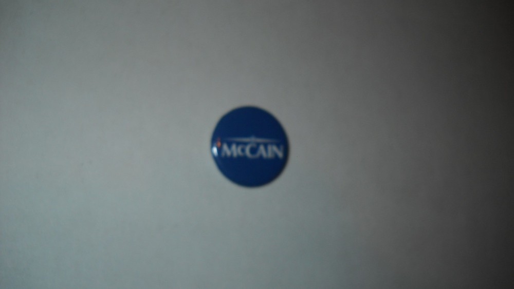 McCain - 1" pinback*
