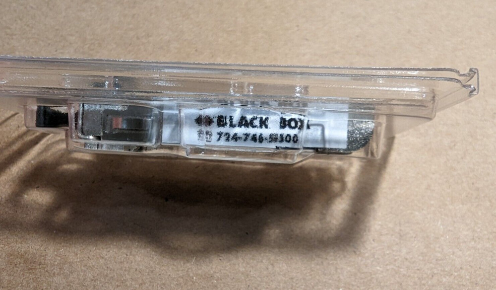 BLACK BOX LGB200C-MLC LC Multimode SFP Optical Transceiver 1.25Gbps 850nm
