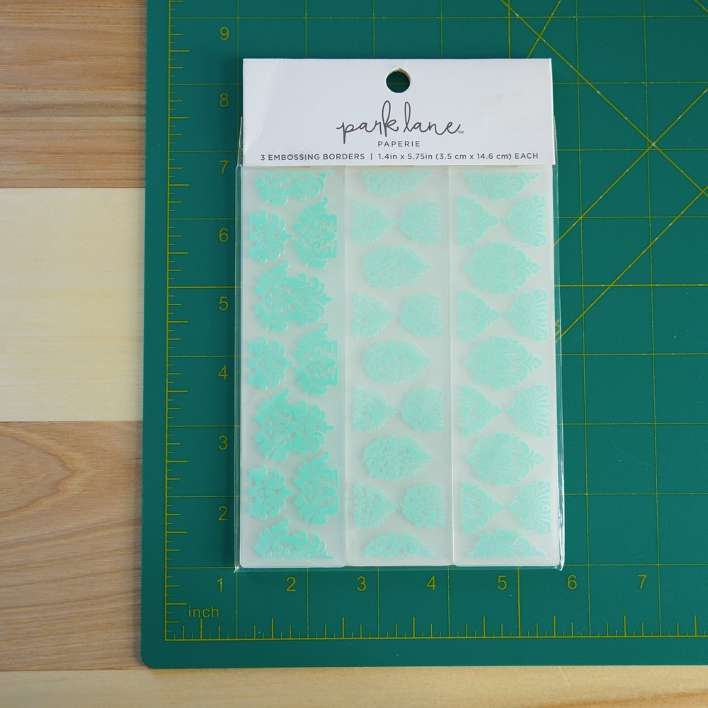 Park Lane ~ Damask Embossing Folders ~ Embossing Folder Set