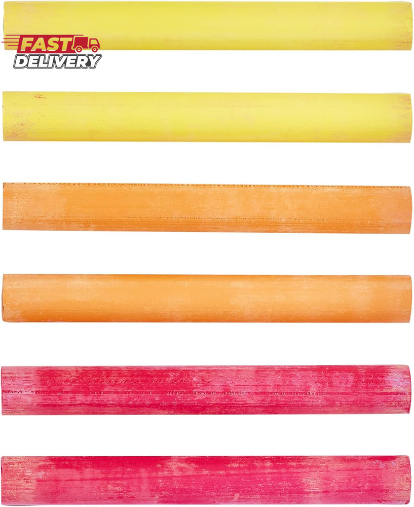 Prang Board Chalk, Assorted Colors, 12 Count