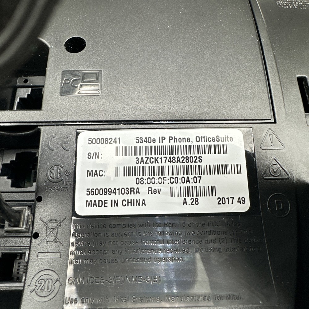 Mitel OfficeSuite 5340e IP Phone