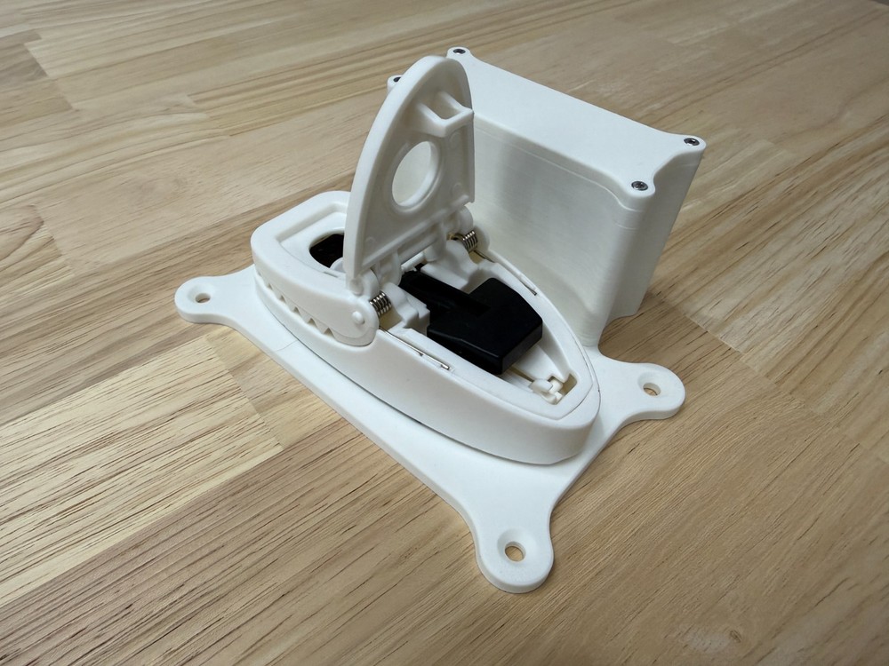 Smart Mouse Trap Holder (no trap or sensor included)