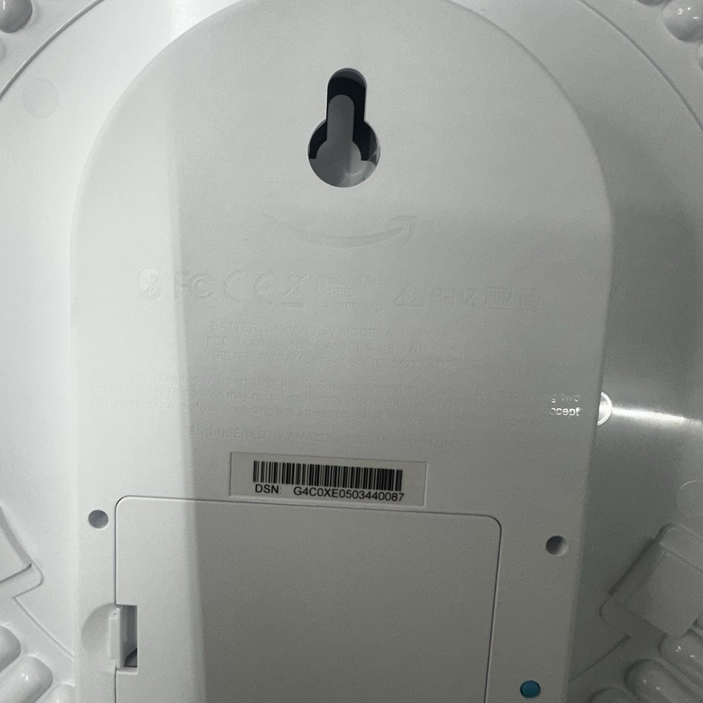 Amazon Echo Wall Clock Compatible w/Amazon Alexa Smart Device